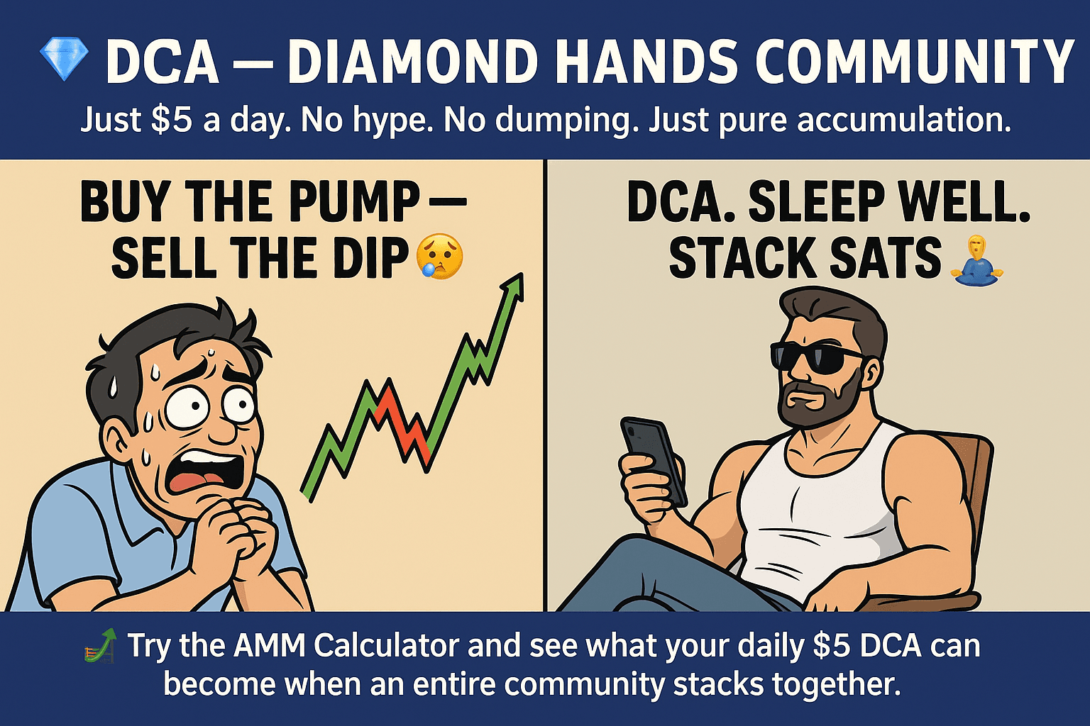 DCA - Diamond Hands Community Meme